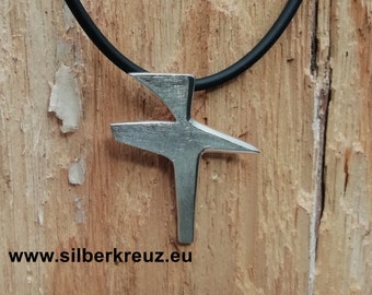 Anhänger Kreuz "Jakob" Silber 925 - Kreuzanhänger