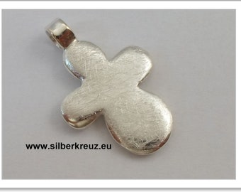 Kreuz Silber 925 - Handarbeit - Unikat