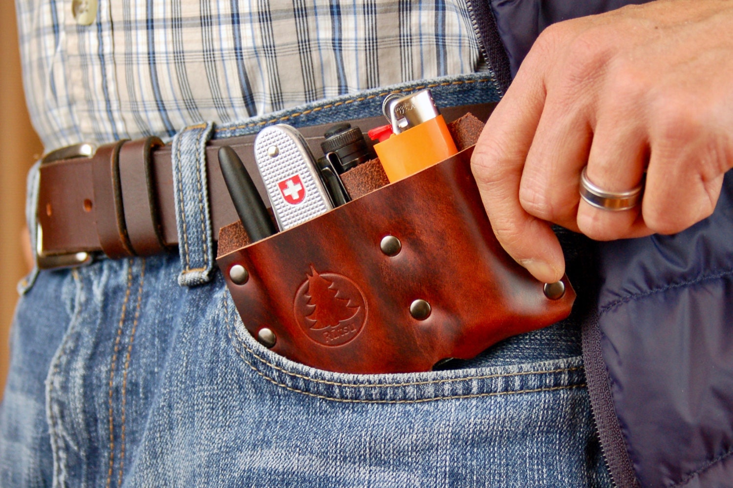 EDC Valet Slim Line Pocket Organizer | Etsy