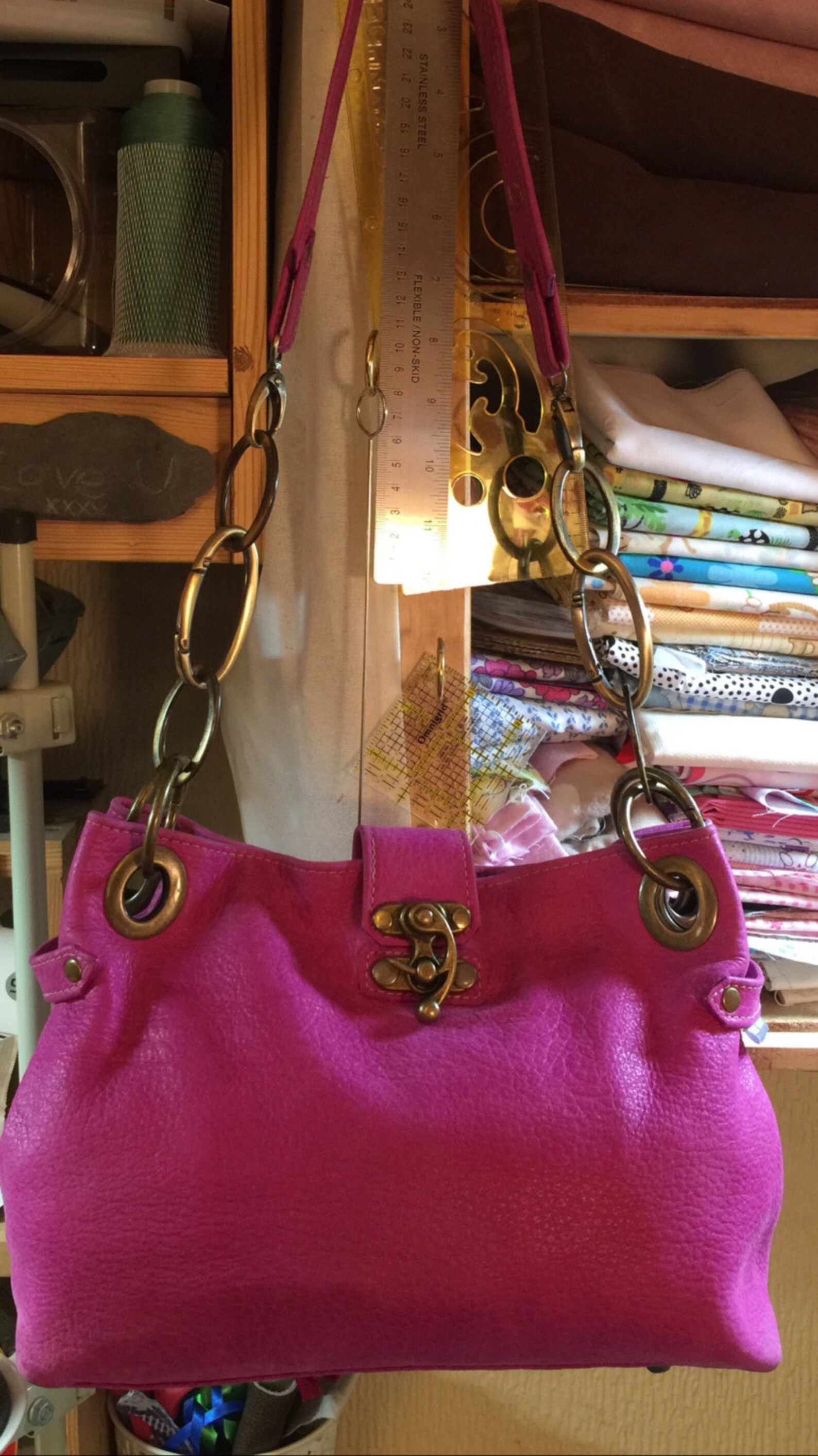 Roma Leather Shoulder bag | Etsy