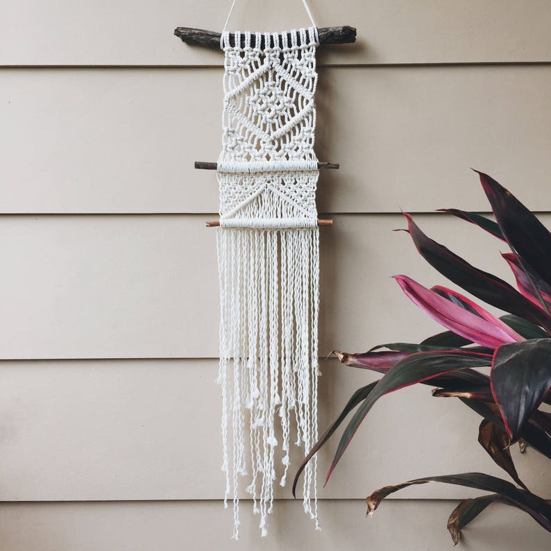 Fern Macram\u00e9 Wall Hanging
