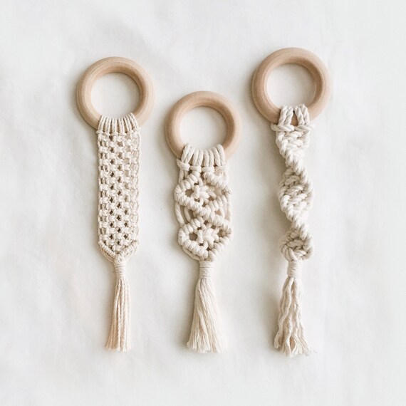 wooden teething ring