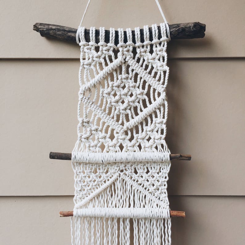 Fern Macram\u00e9 Wall Hanging