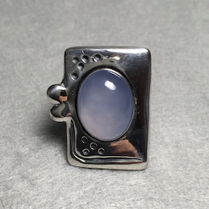 Chalcedony ring