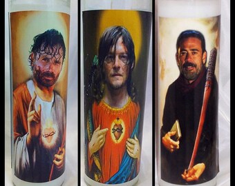 Ultra Walking Dead Saint Darryl //Saint Rick // Saint Negan Set