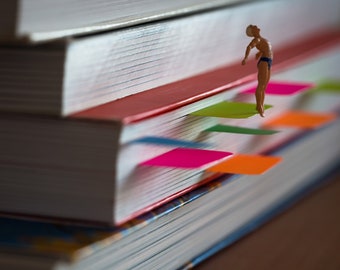 Little People Fotodruck 'Textbook Dive'