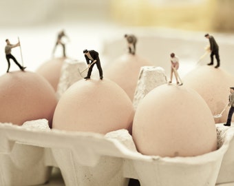 Little People Fotodruck 'Projekt Omelette'