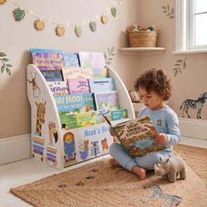 Personalised Montessori Bookshelf