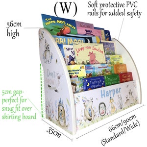 Kids Nursery Bookshelf with Name