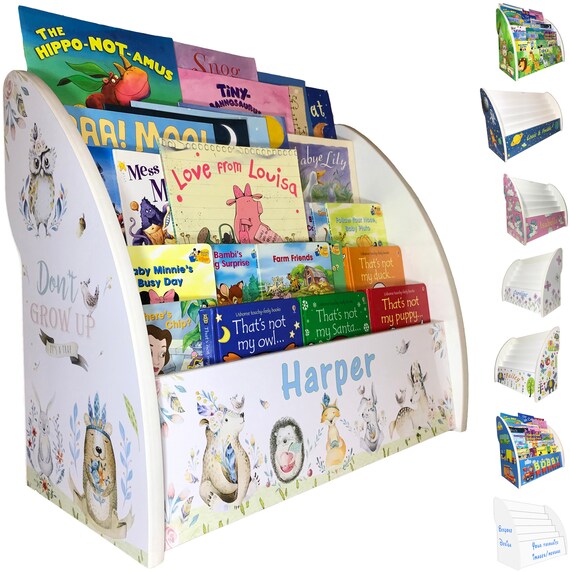 Personalised Childrens Bookcase Kids Bookshelf Childrens Etsy UK