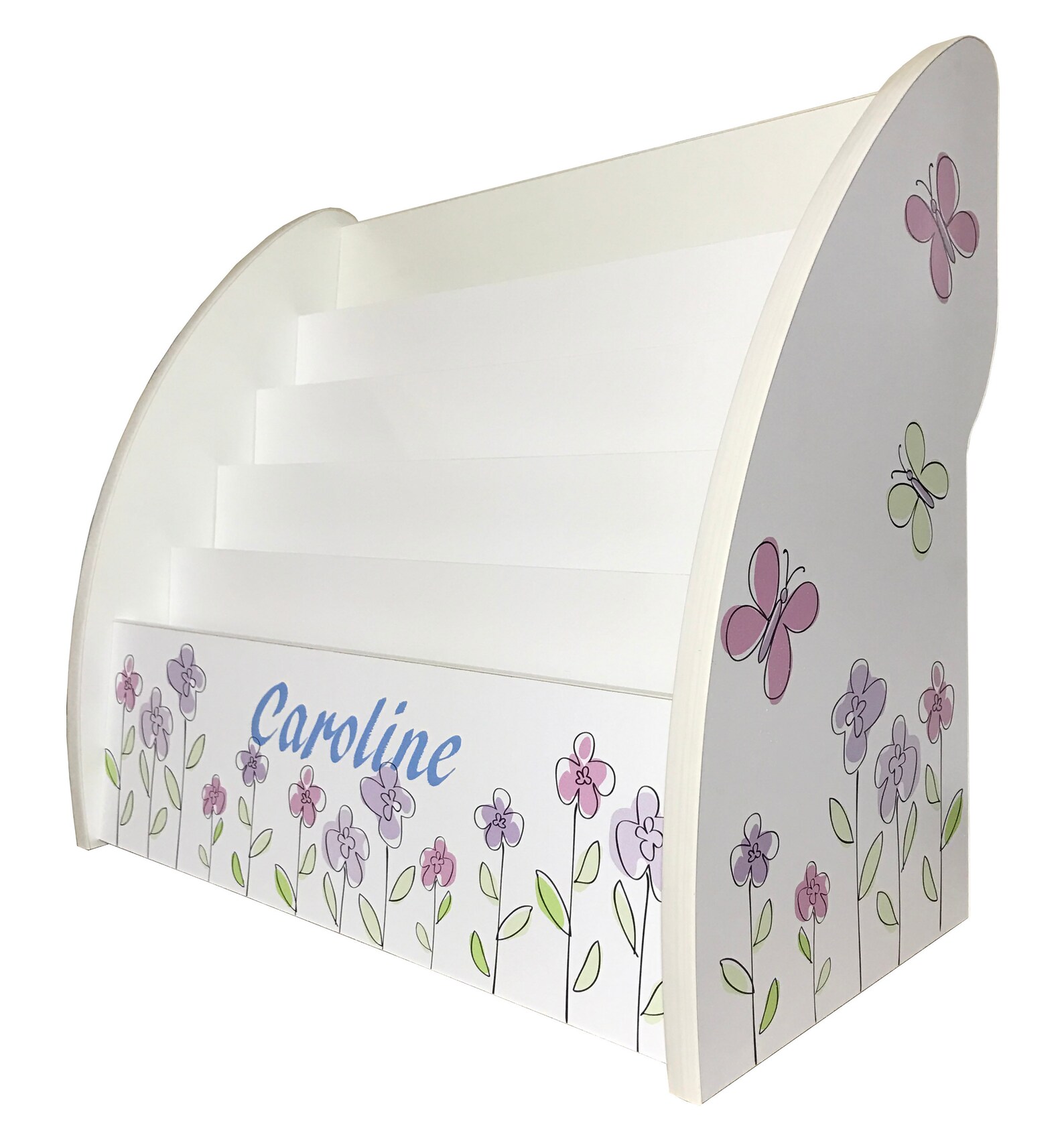 Girls Bookcase Personalised Fully Assembled Girl Bookshelf Etsy Ireland