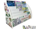 Custom Kids Bookshelf | Nursery Organiser | Front-Facing Book Storage | Fully Assembled