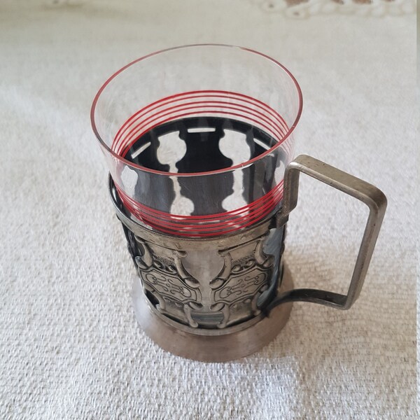 Tea Glass Holder Etsy