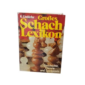 Chess Book Collection, Old Chess Book, Vintage Chess Book, Rare Chess Book in German, Chess Player Library, Chess Dictionary in German