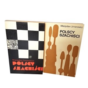 Chess Book Collection, Old Chess Book, History of Chess, Vintage Chess Book, Rare Chess Book in Polish, Chess Player Library, Chess Book