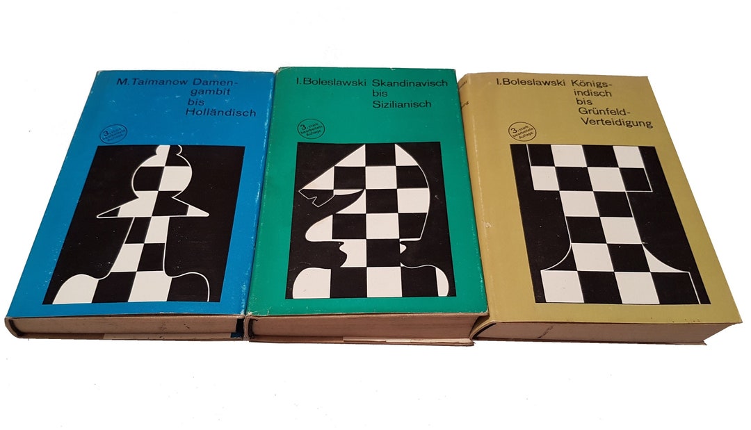 Chess Book, Old Chess Book, Theory of Chess, Vintage Chess Book, Rare Chess Book in German