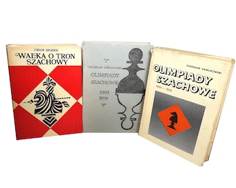 Schachbuch, Schachbüchersammlung, altes Schachbuch, Geschichte des Schachs, seltenes Schachbuch in polnischer Sprache, Schachspielerbibliothek, Bündel Schachbücher