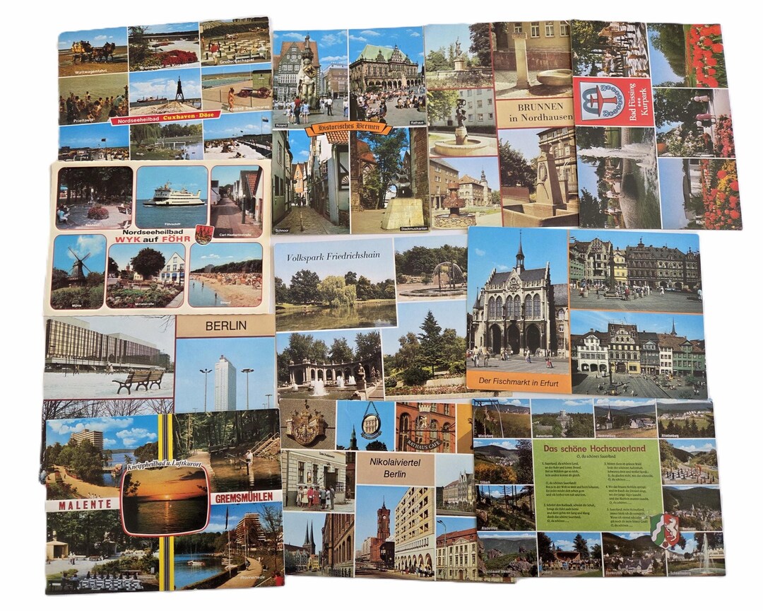 Vintage Postcards, Collectible Postcard, Vintage Souvenir World Cities ...