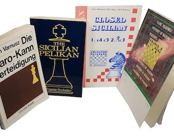 Chess Book, Chess Theory, Old Chess Book, Vintage Chess Book, Chess Literature, Bundle Book, Bundle Chess Book, Gift for Chess Player