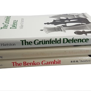 Chess Book Collection, Old Chess Book, Vintage Chess Book, Chess Book in English, Bundle Chess Book, Rare Book, Contemporary Chess Openings