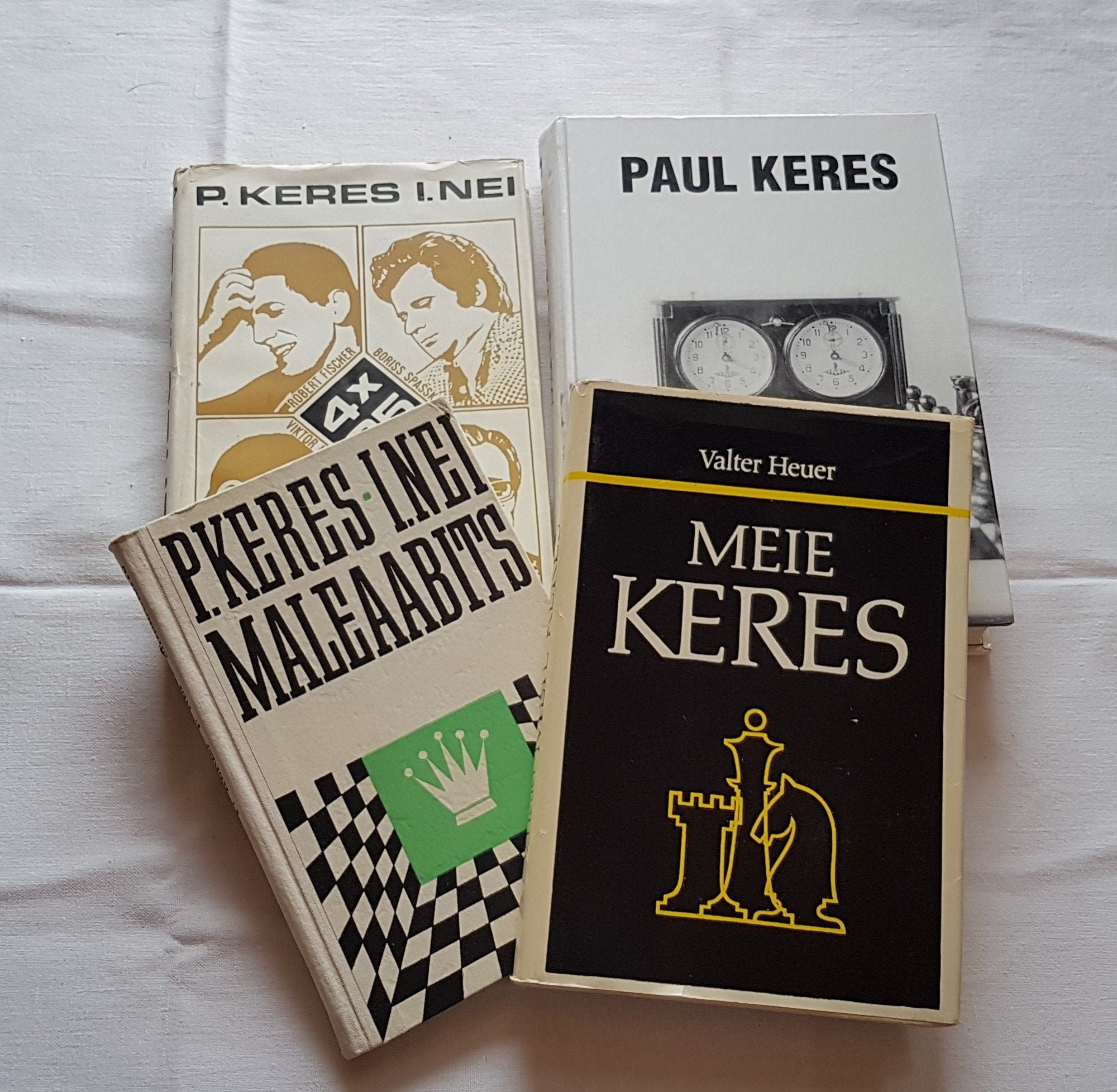 Chess Book Paul Keres Theory of chess openings. Old Textbook