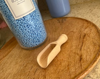 Beechwood Wooden Scoop 10cm | Laundry | Laundry Room | Kitchen | Bathroom Utility Room | Scent Boosters | Washing Powder | Bath Salts