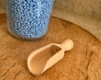 Beechwood Wooden Scoop 10cm | Laundry | Laundry Room | Kitchen | Bathroom Utility Room | Scent Boosters | Washing Powder | Bath Salts