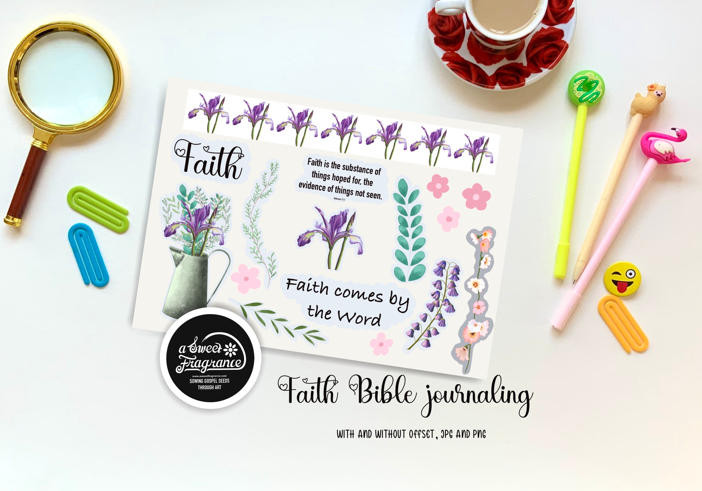Hebrews 11 1 bible Journaling Sheet faith Is The Substance Of Things Hebrews 11 1 bible Journaling Sheet faith Is The Substance Of Things