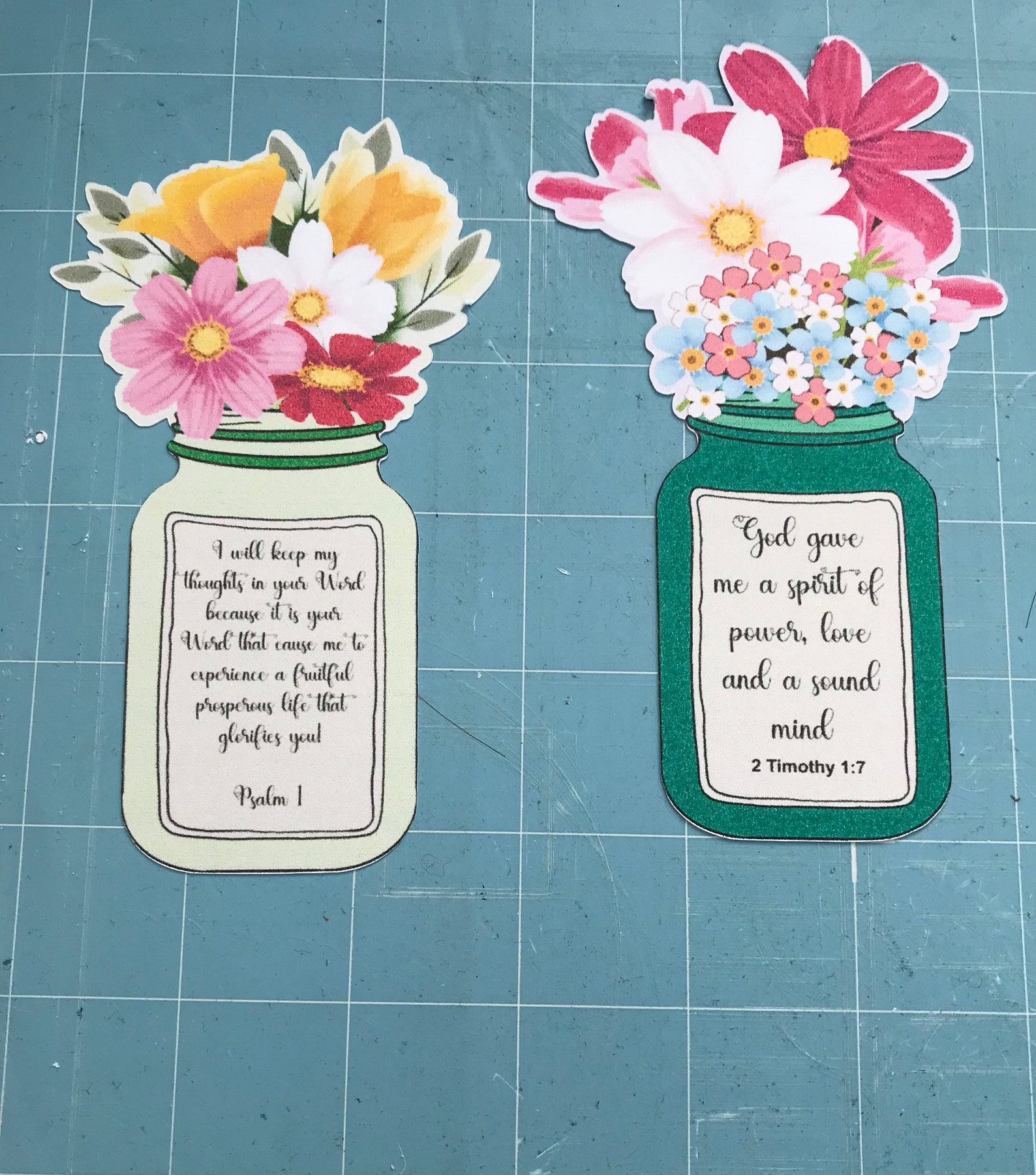 Flower Pots With Bible Verses for Mothers and Woman Printable/little ...