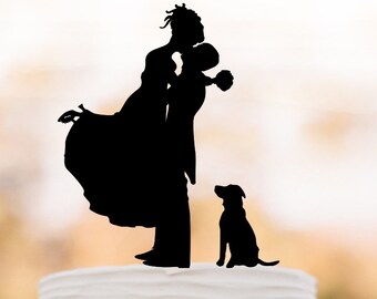 Dog Cake Toppers For Wedding Cakes On Wedding Cakes With Silhouette Cake Topper Pet