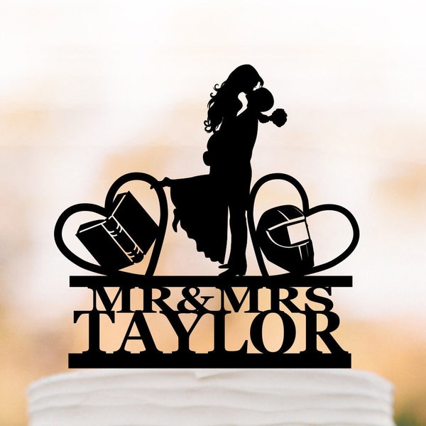 Nerd Wedding Cake Topper Etsy