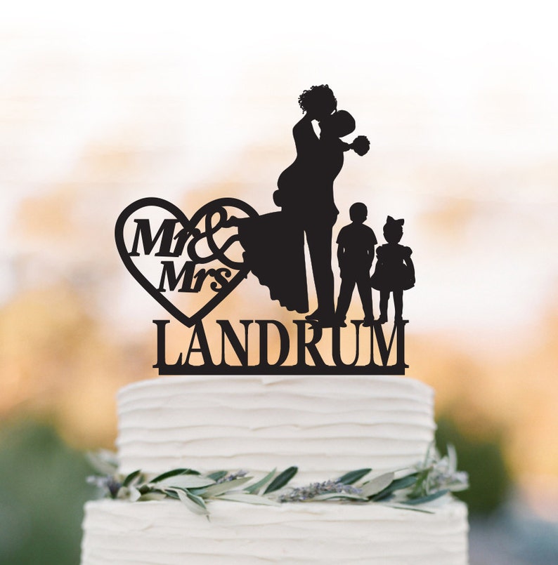 Customized Wedding Cake Topper With Boy and Girl, Bride and Groom ...