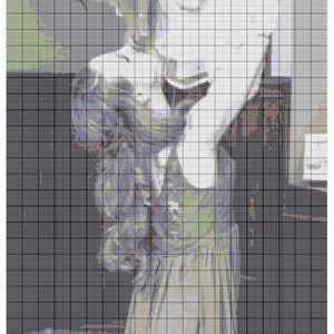 PDF Custom crochet PATTERN, any picture into a crochet blanket, graph and instructions