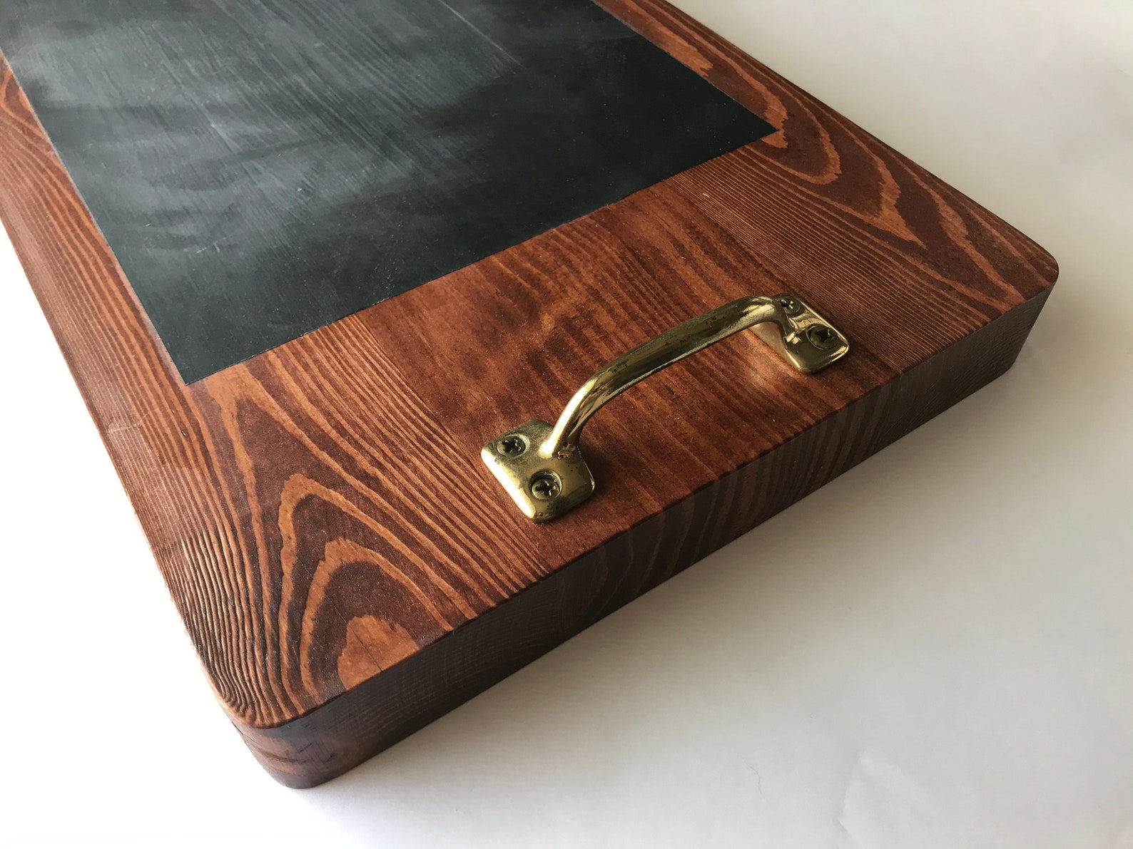 Chalkboard Serving Tray with handles Etsy