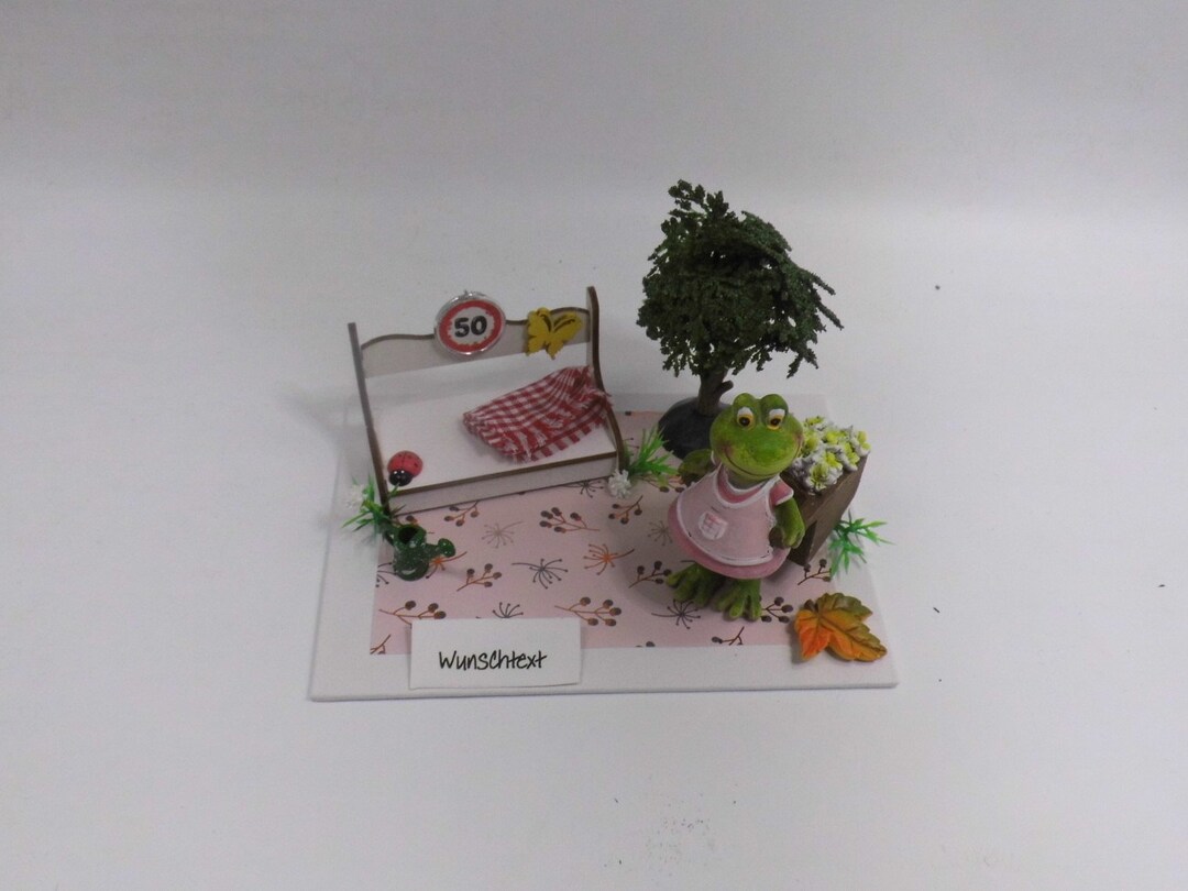 Gartengestaltung Geldgeschenk Geburtstag Garten Gärtner Gärtnerin