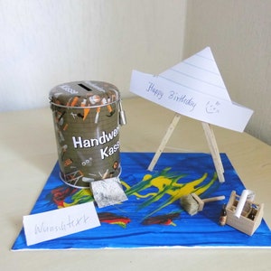 Geldgeschenk Geschenkidee für den Handwerker - Maler, Tapezierer, Anstreicher, Heimwerker