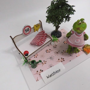 Gartengestaltung Geldgeschenk Geburtstag Garten Gärtner Gärtnerin