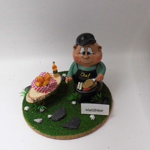 Geldgeschenk Geburtstag Grill Garten  Grillparty Gartenparty Vatertag Männertag Herrentag - Spardose auch einzeln !