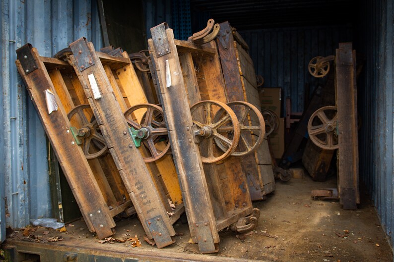 Vintage Factory Cart DIY Vaughan Furniture Galax VA Etsy