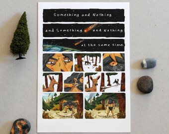 Something And Nothing, A4 Comic