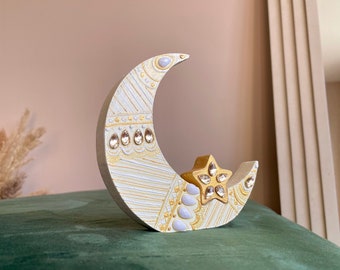 Aurora Ramadan Maanster | Eid Decor Ivoor Wit Goud