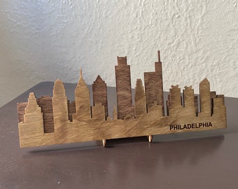 Small Philadelphia Skyline