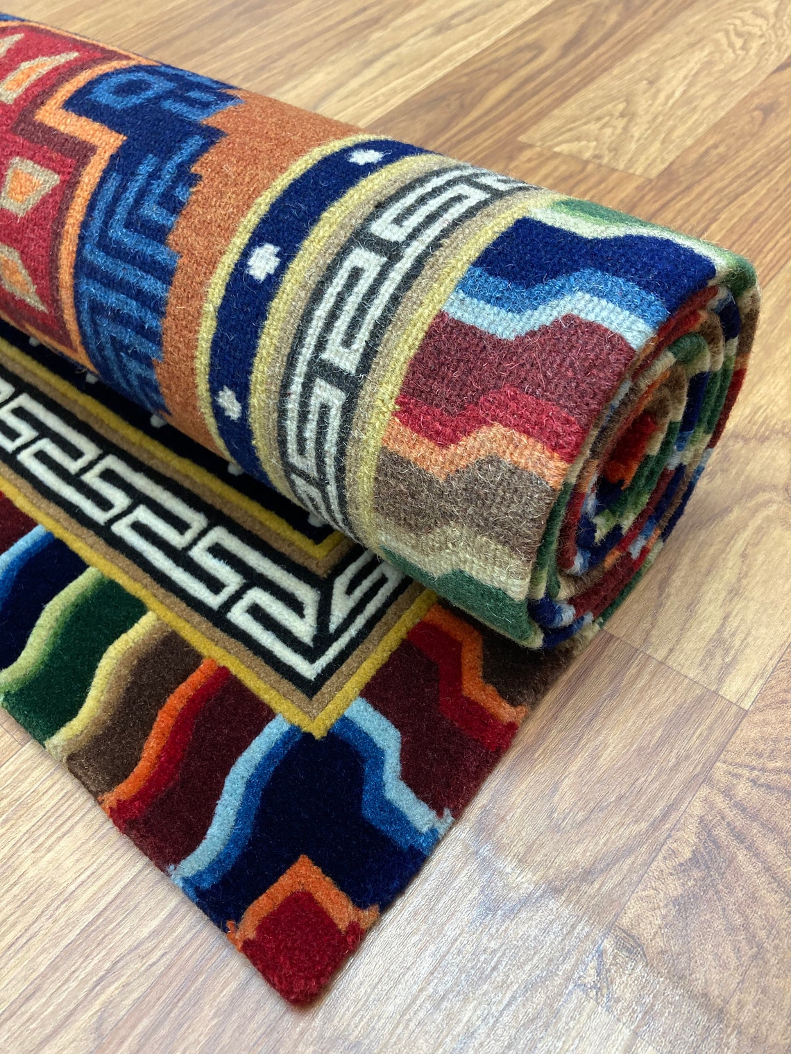 2X6FT Hand Weaved Meditation Tibetan Rug Hand Knotted and Made Etsy