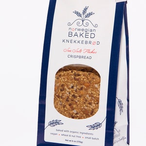 2-pack Knekkebrød / Crispbread 2 bags Sea Salt