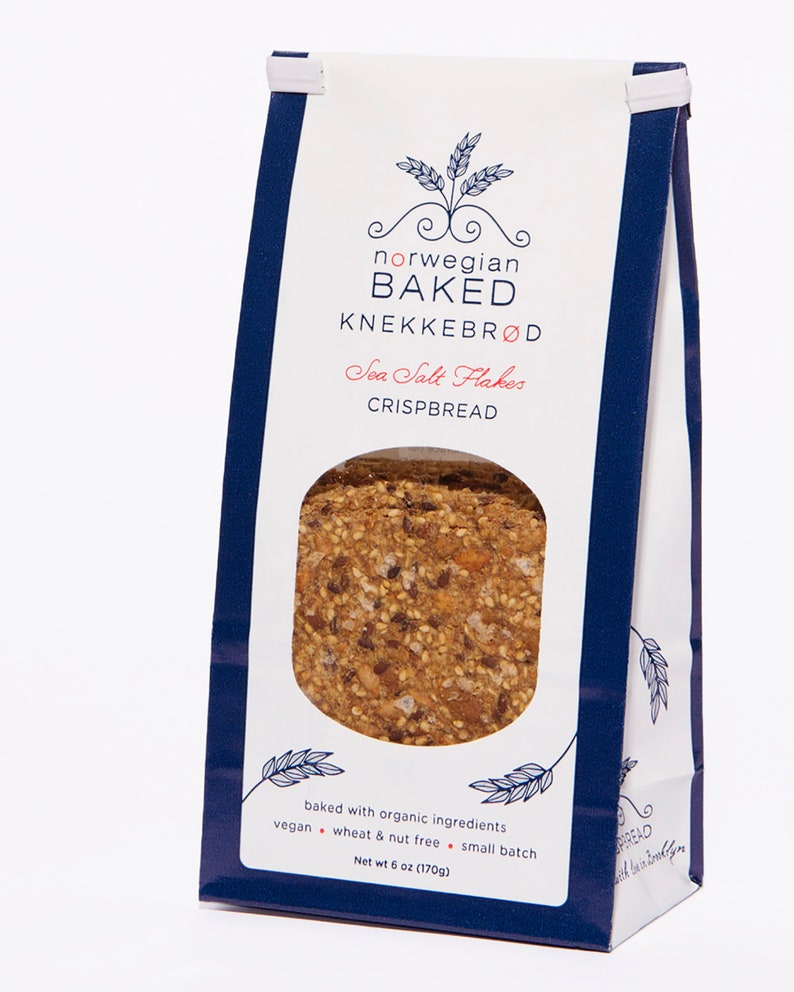 2-pack Knekkebrød / Crispbread 2 bags Sea Salt