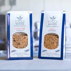 2-pack Knekkebrød / Crispbread 1 Classic &1 Seasalt