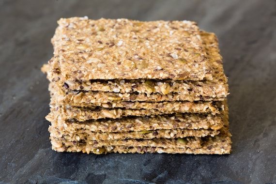 6 bags of Norwegian Organic Knekkebrød / Crispbread + 1 Knekke-bites for free