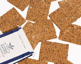 Paquete de 12: 11 bolsas de Knekkebrød/pan crujiente noruego + 1 gratis