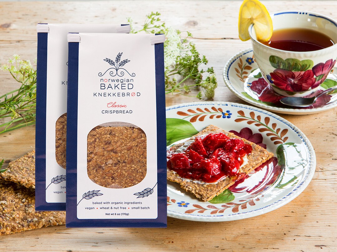 Knekkebrod Norwegian Homemade Crispbread Delicious Healthy Filling