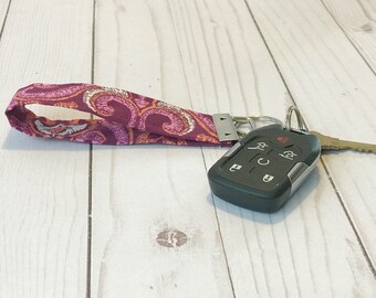 Key Fob Lanyard, Wristlet Key Fob, Key Fob Wristlet, Keychain Lanyard, Wrist Lanyard, Keychain Strap, Key Strap, Key Holder, Wrist Strap